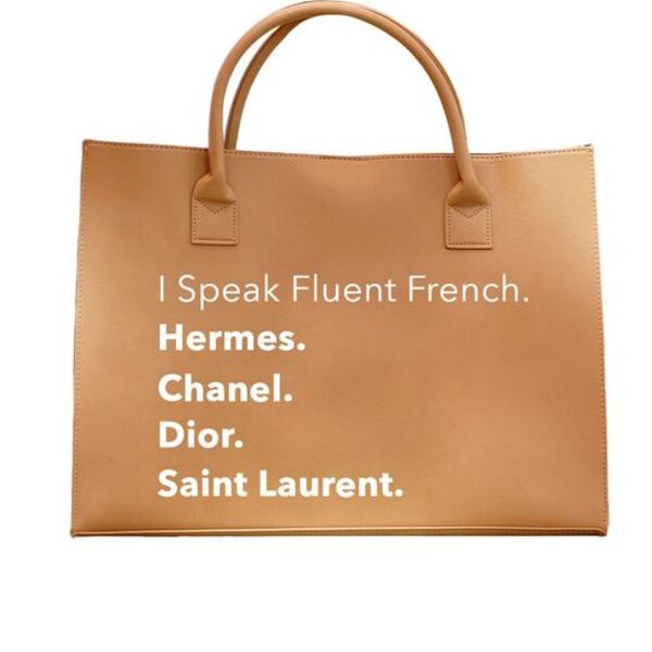 The Make Her Power Moves Tote - French Camel Thumbnail